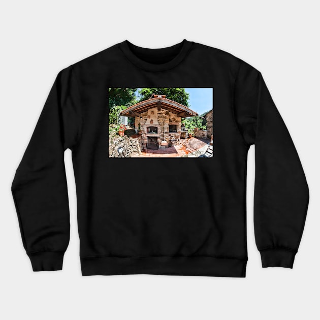 Tuscany Retreat B&B Crewneck Sweatshirt by randymir